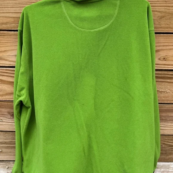 St. John's Bay Men's XL Lime Green Quarter Zip Pullover - Picture 8 of 11